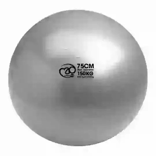 Fitness-Mad 150Kg Anti-Burst Swiss Ball & Pump, 75cm